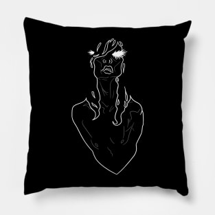 DRAG black Pillow