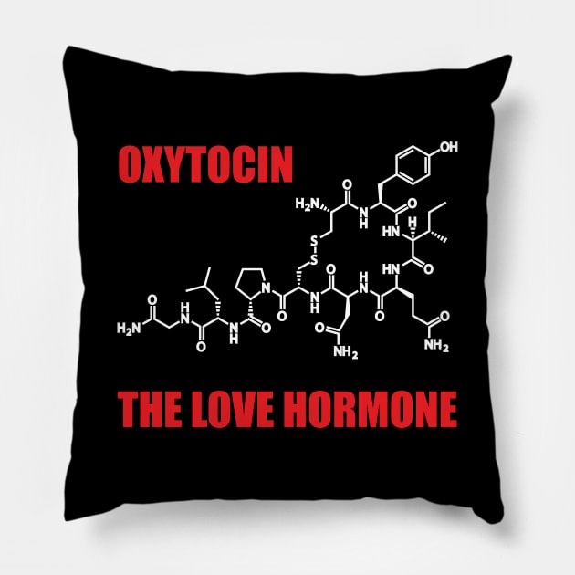 Oxytocin Love Hormone Pillow by Hornak Designs