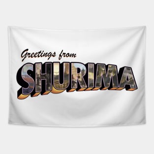 Greetings from shurima vintage Tapestry