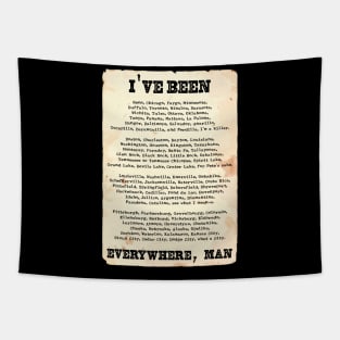 Been Everywhere Tapestry