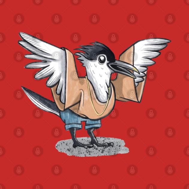 fashion bird Sandwich Tern by curiou