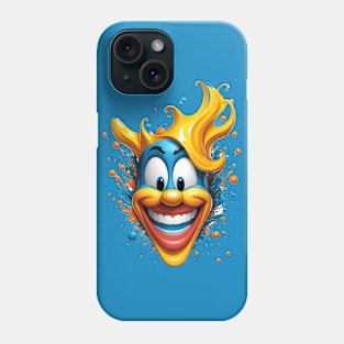 Joyful Masquerade: The Smiling Clown Phone Case