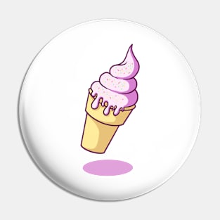 Ice Cream Cone Pin