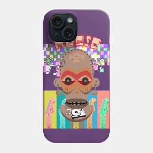 Music Tribal Poster Phone Case