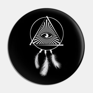 Awaken The All Seeing Eye Pin