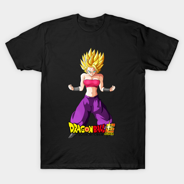 Super Saiyan Caulifla Dragon Ball T Shirt Teepublic