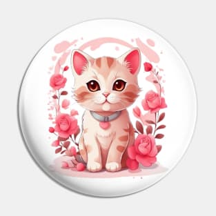 Kitten Pink Pin