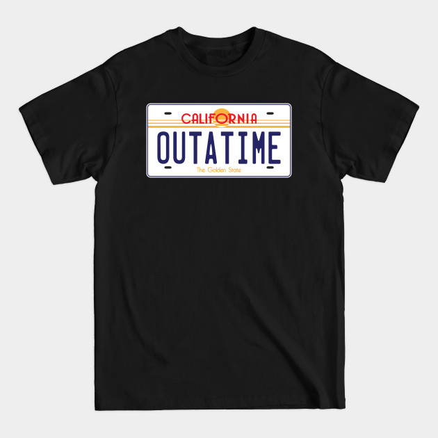 Disover Outatime - Back To The Future - T-Shirt