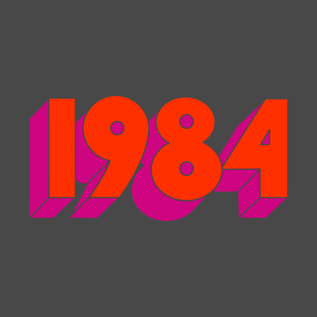 1984 by George Orwell by Draft Horse Studio