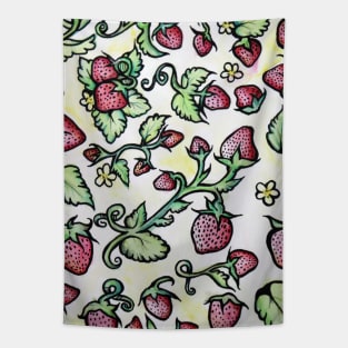 Strawberries Tapestry