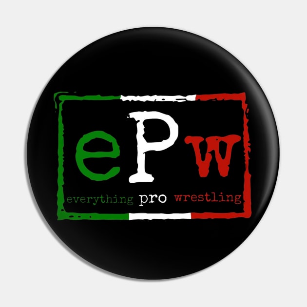 EPW Boxed Red, White, and Green Logo Pin by EPW
