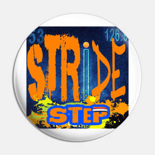 STRIDE STEP CHEMISTRY Pin