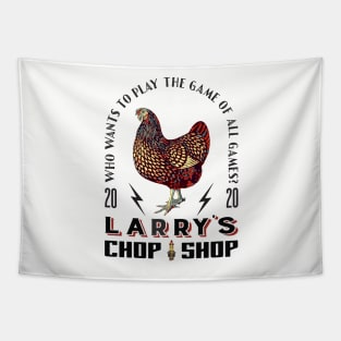 Larry's Chop Shop Tapestry