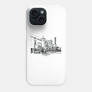 Modesto - California Phone Case