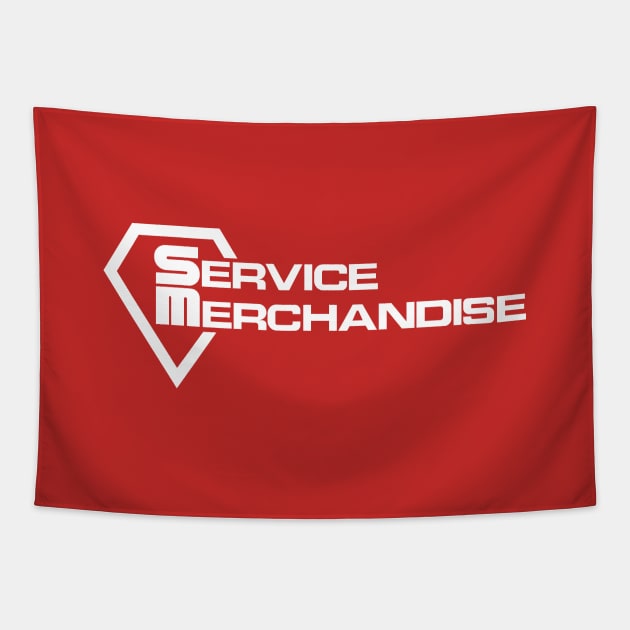 Service Merchandise | Defunct Electronics Store Tapestry by The90sMall