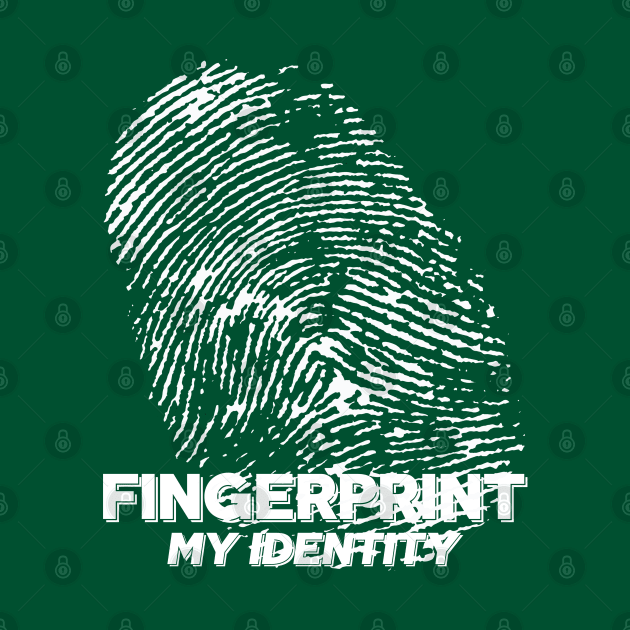 Fingerprint My Identity by Aloha Designs