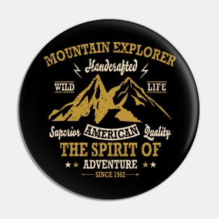 Mountain Explorer Pin