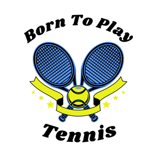 US Open Born To Play Tennis T-Shirt