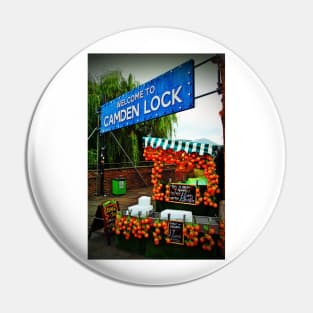 Camden Lock Market London NW1 England Pin