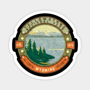 Yellowstone National Park Wyoming Magnet