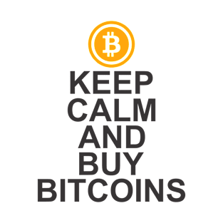 keep calm and buy bitcoins T-Shirt