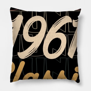 june 1961 birthday Pillow