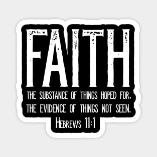 hebrews 11 1 Faith Christian Gift Magnet