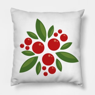 Red Berries Pillow