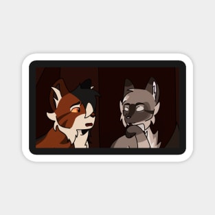 Mapleshade and Hawkfrost Magnet