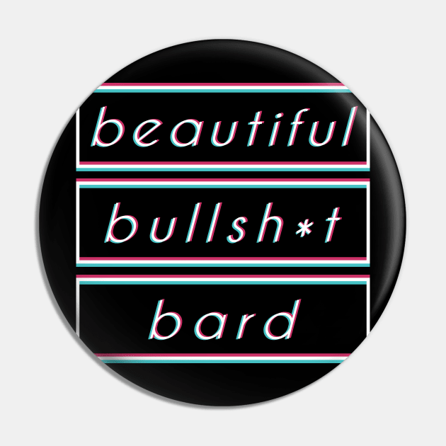 RPG Class Design - 'Beautiful Bullsh*t Bard' Pin by SynthDragon