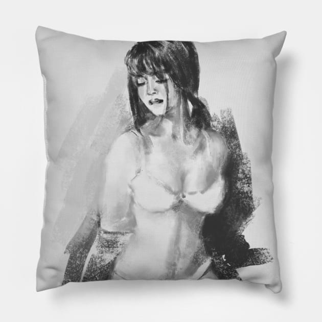 Erotic Pillow by houseonthemoon