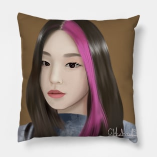 ITZY YEJI ART PRINT (FAN ART) Pillow