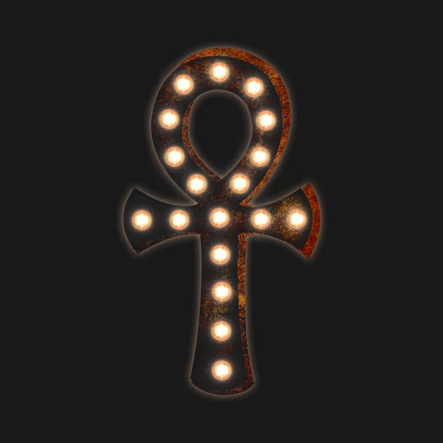 Marquee Ankh by bronzarino