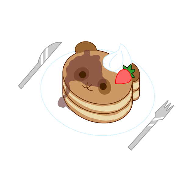 panda pancakes by chibifox