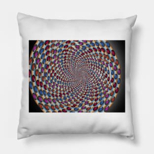 Gel Capsule Death Spiral Pillow