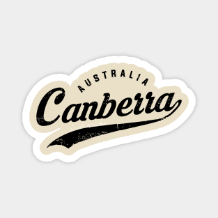 canberra city vintage sport inspired Magnet