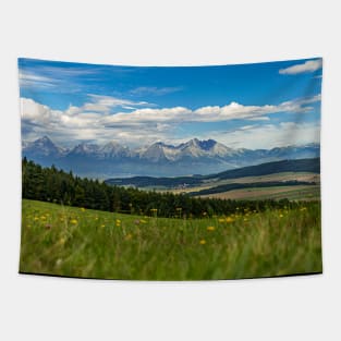 High Tatras from Paradise Tapestry