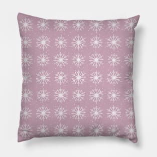 Snowflake pattern Pillow