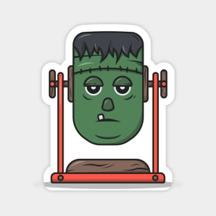 Frankenstein Head Magnet