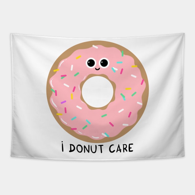 I donut care Tapestry by adrianserghie