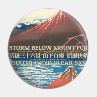 Views of Mount Fuji Pin