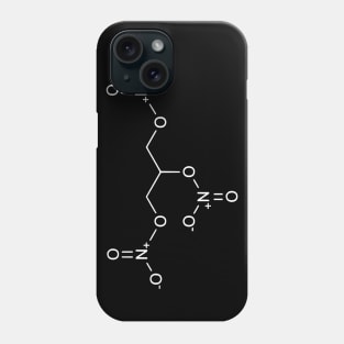 Nitroglycerin C3H5N3O9 Phone Case