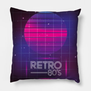 Retro 80s Pillow