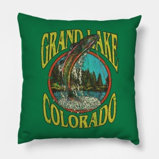 Grand Lake Colorado 1881 Pillow