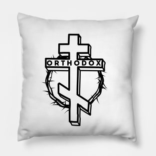 Orthodox Christian Cross Pillow