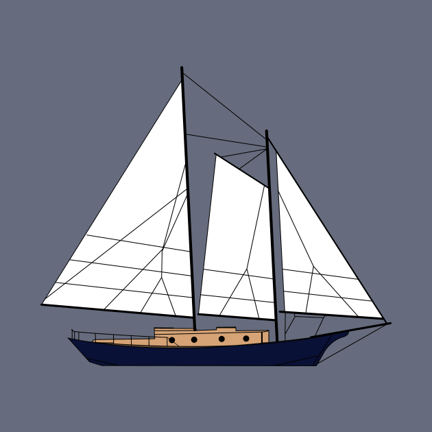 Atkin Schooner "Little Maid of Kent" by CHBB