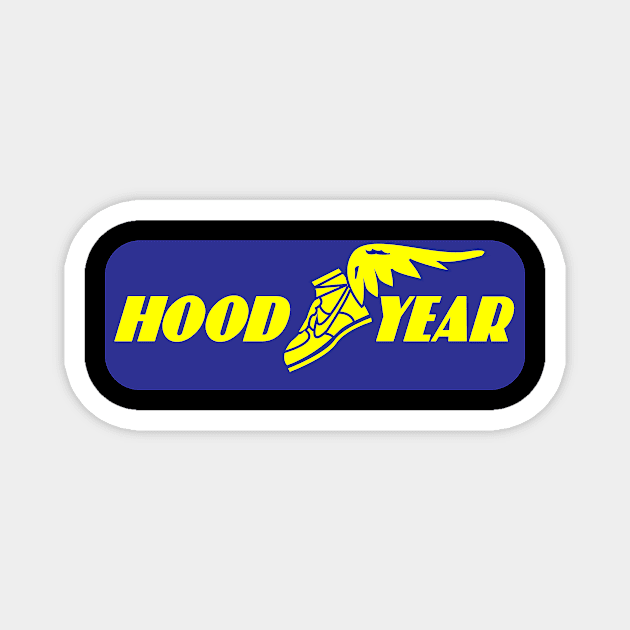 HOOD YEAR Magnet by JCerros