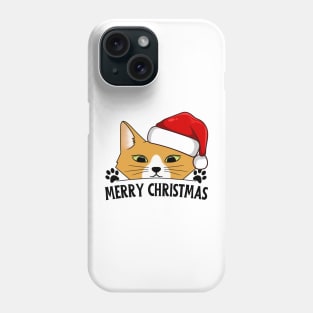 Santa cat Phone Case