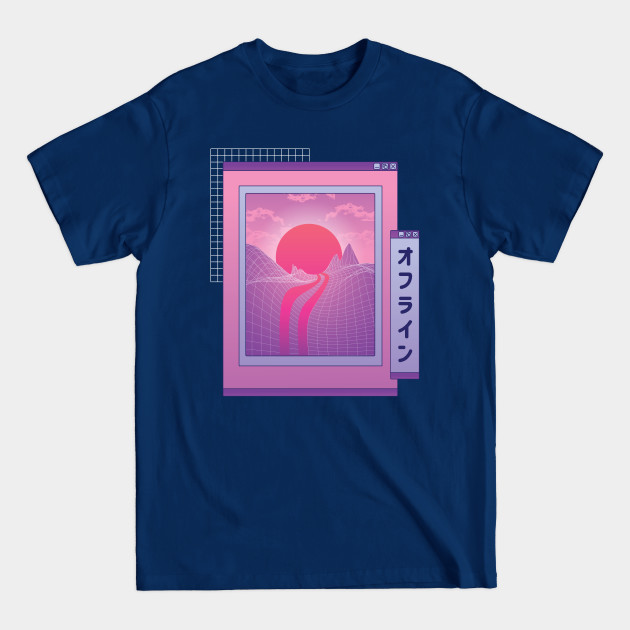 Disover 80s Japanese Retrowave - Retrowave - T-Shirt