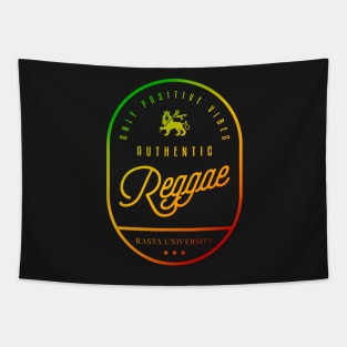 Rasta University Authentic Reggae Rasta Colors Tapestry